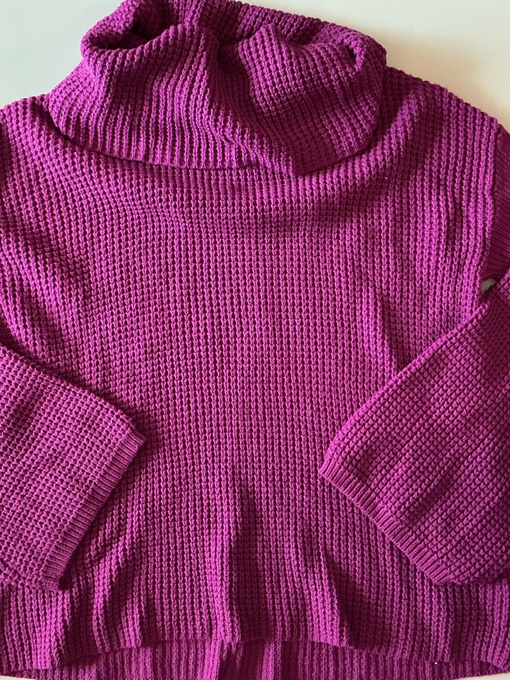 Splendid Waffle Knit Sweater Sz Small - Picture 3 of 3